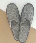 Тапочки махровые серые, 4 мм, 29 см