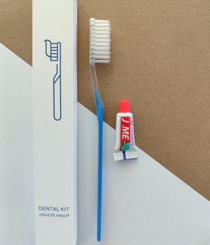 Зубной набор для гостиниц в бумажной коробке Premium series