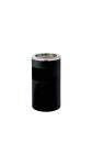 DY-B126_steel / DY-B126_black, Мусорное ведро с передним отверстием